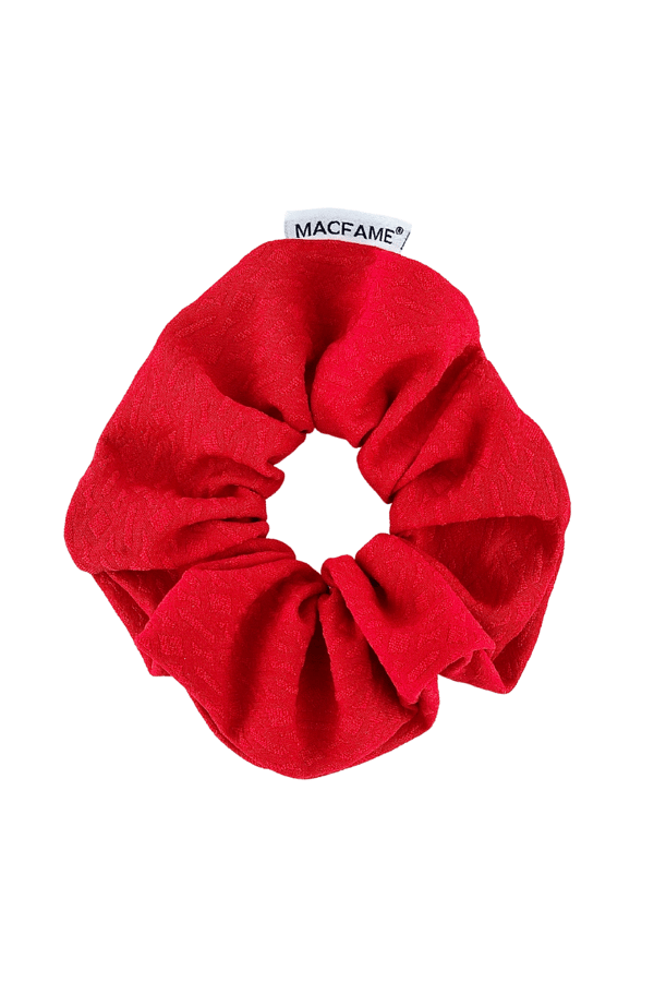 Scrunchie Apple Watch Band Red - with Scrunchie