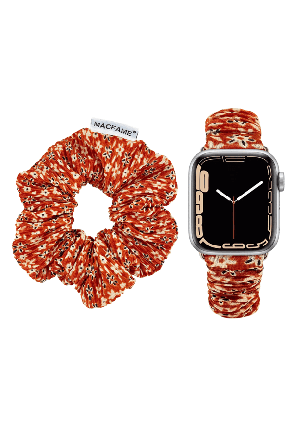 Scrunchie Apple Watch Band Daisy - with Scrunchie