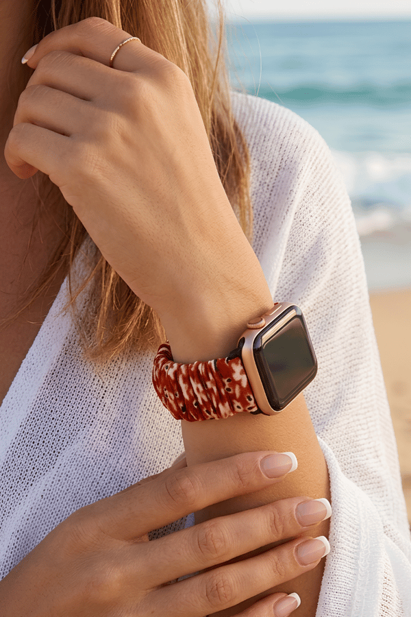 Scrunchie Apple Watch Band Daisy