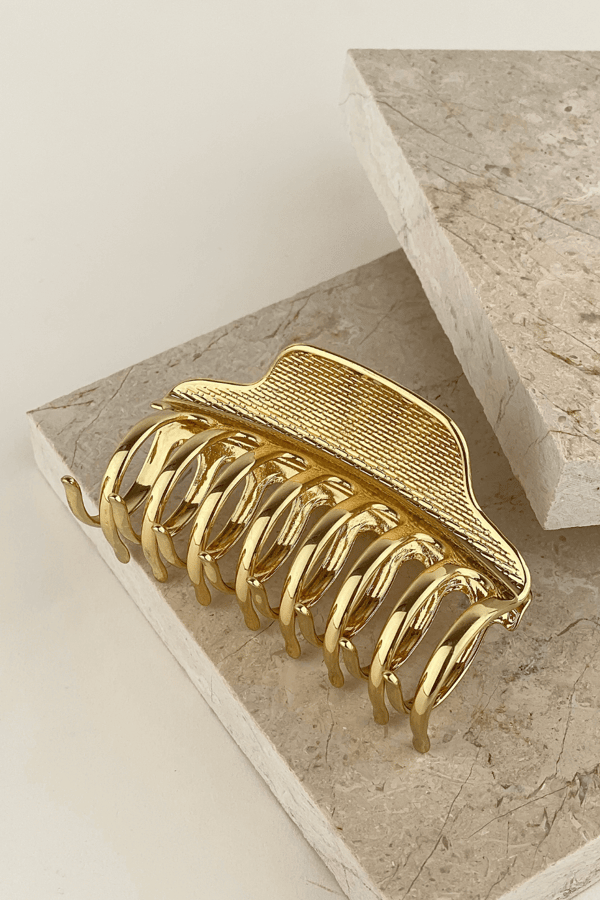 Claw Hair Clip Gold