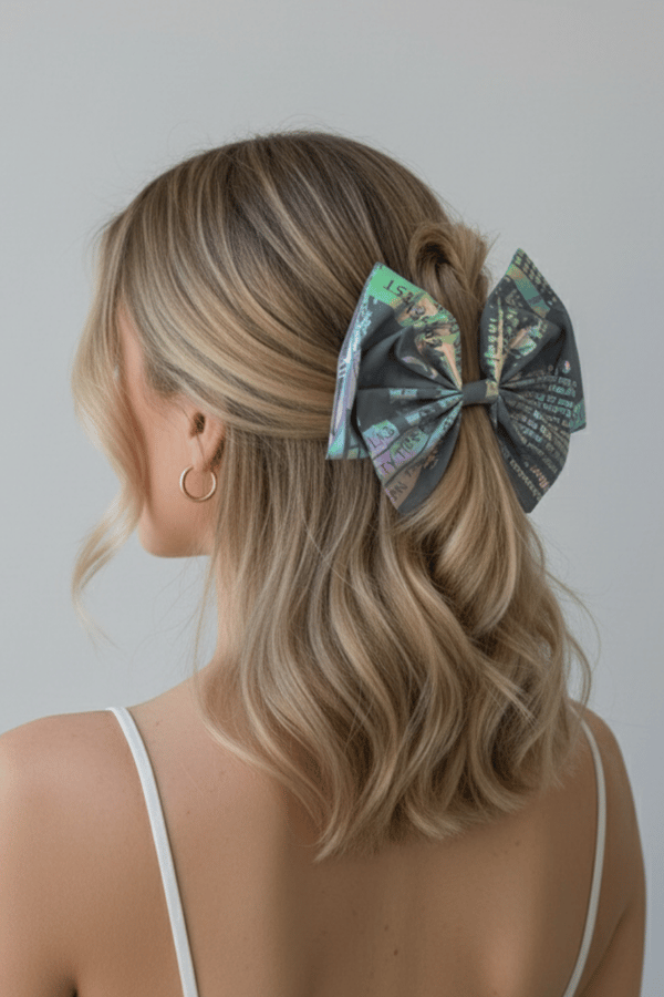 Bow Barrette Hologram