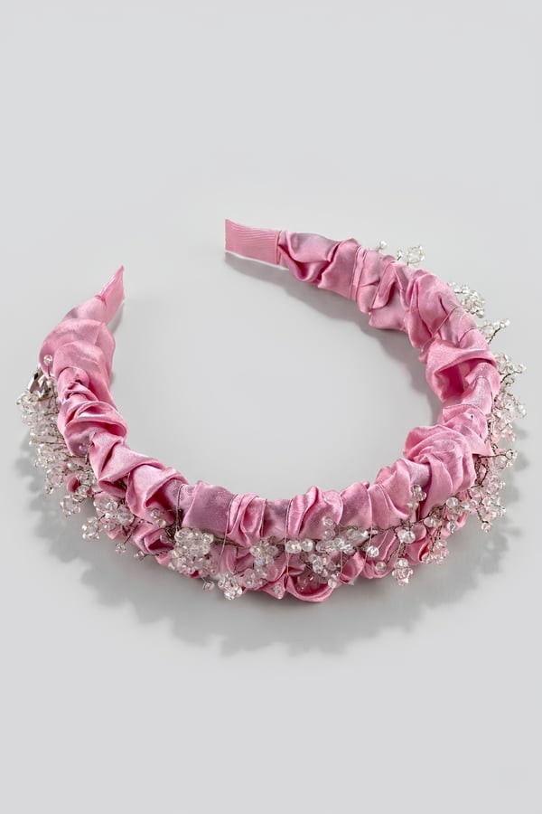Gelin Tacı, Saten Pembe
