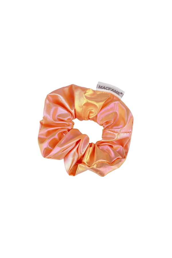Su Tutmaz Kumaş Scrunchie Toka Parlak