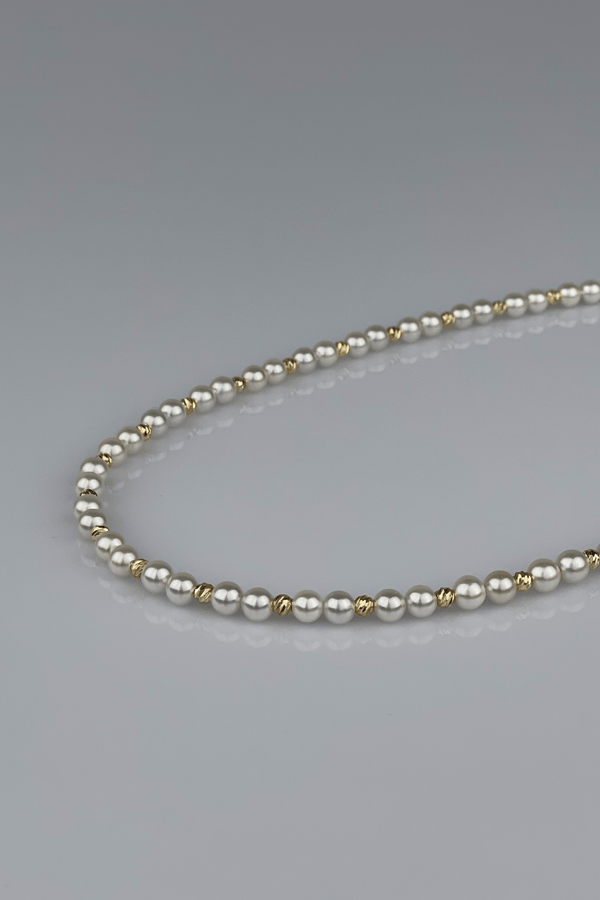 Pearl Design Necklace For Men