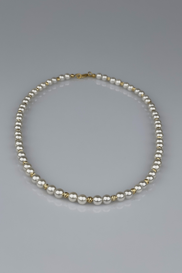 Pearl Design Necklace For Men