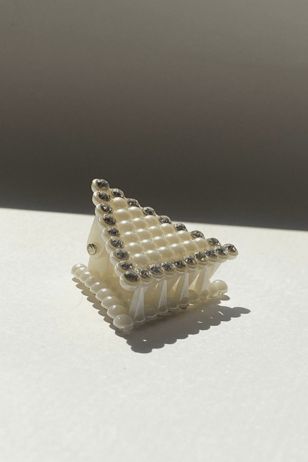Pearl Stone Hair Clip