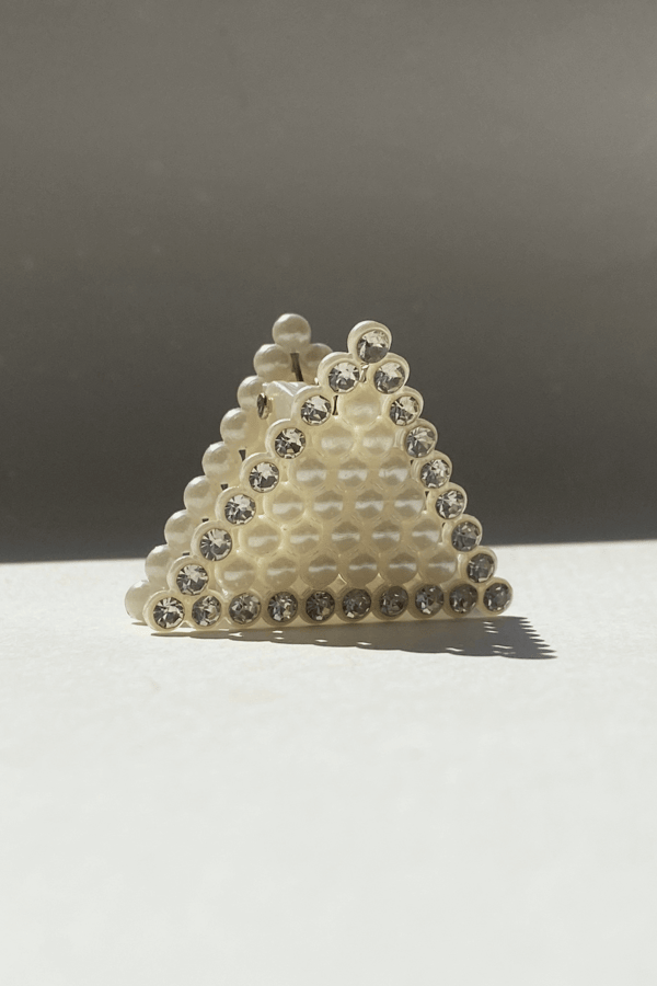 Pearl Stone Hair Clip