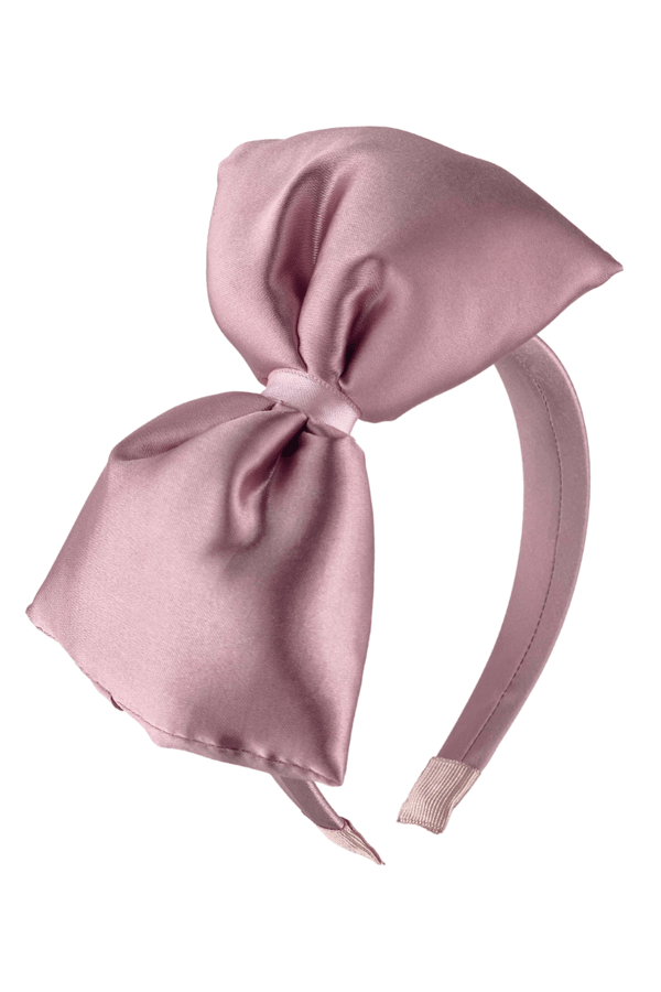 Light Up Bow Headband Powder