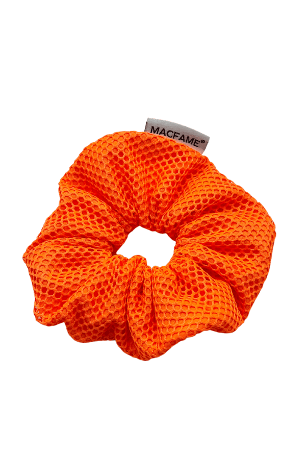 Light Up Scrunchie Neon Orange