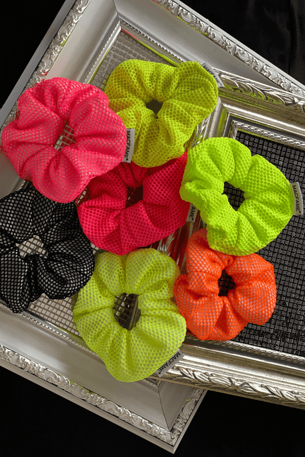 Light Up Scrunchie Green