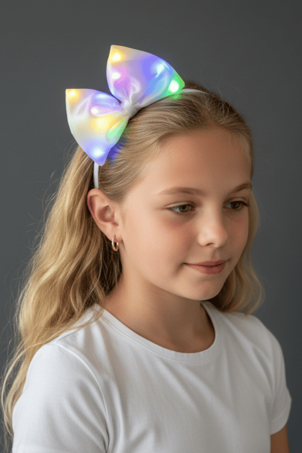 Light Up Headband White