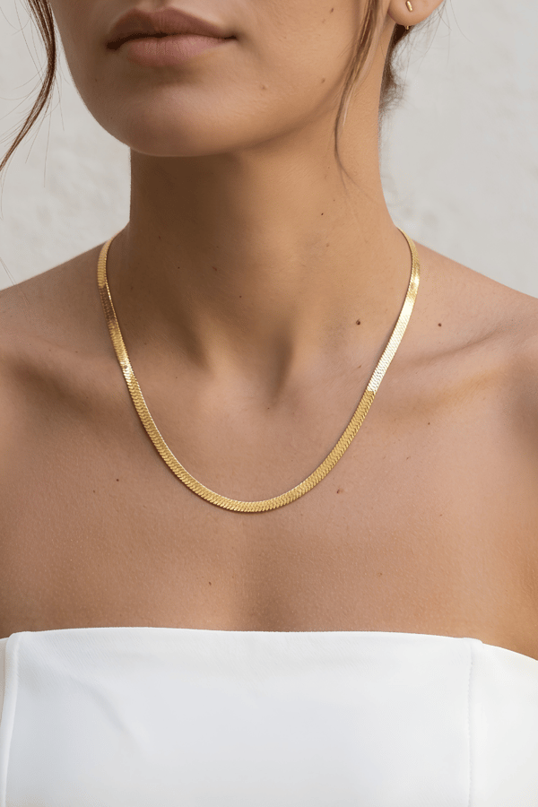 Italian Chain Gold Plated Necklace