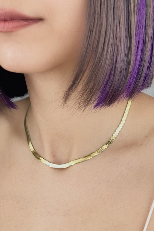 Italian Chain Gold Plated Necklace
