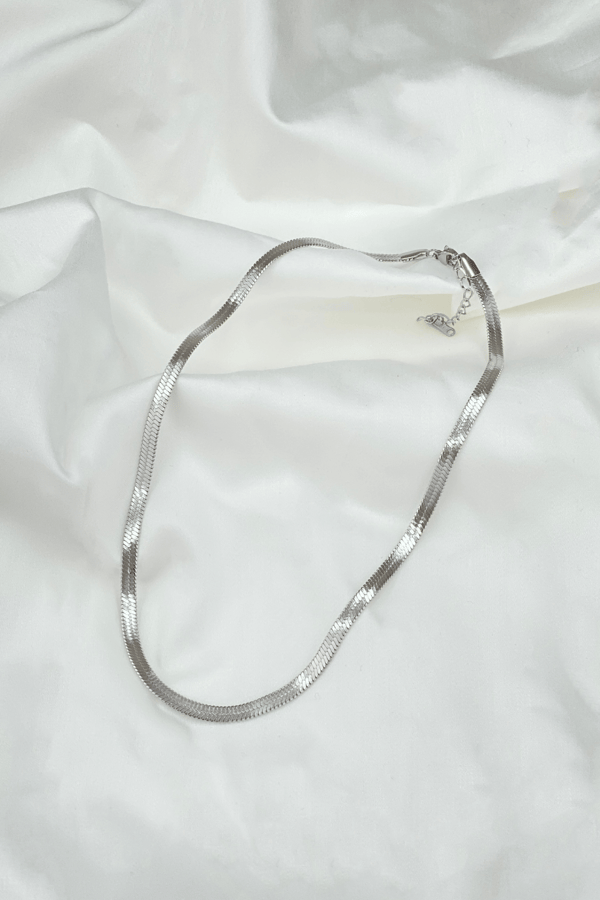 Italian Chain Silver Necklace
