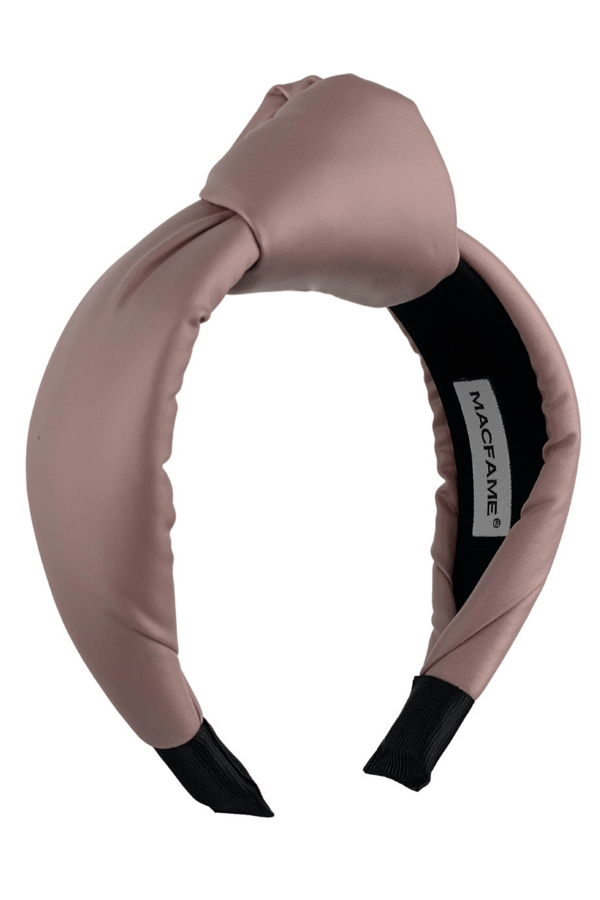Powder Leather Padded Headband