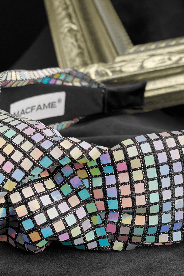 Hologram Square Sequin Headband