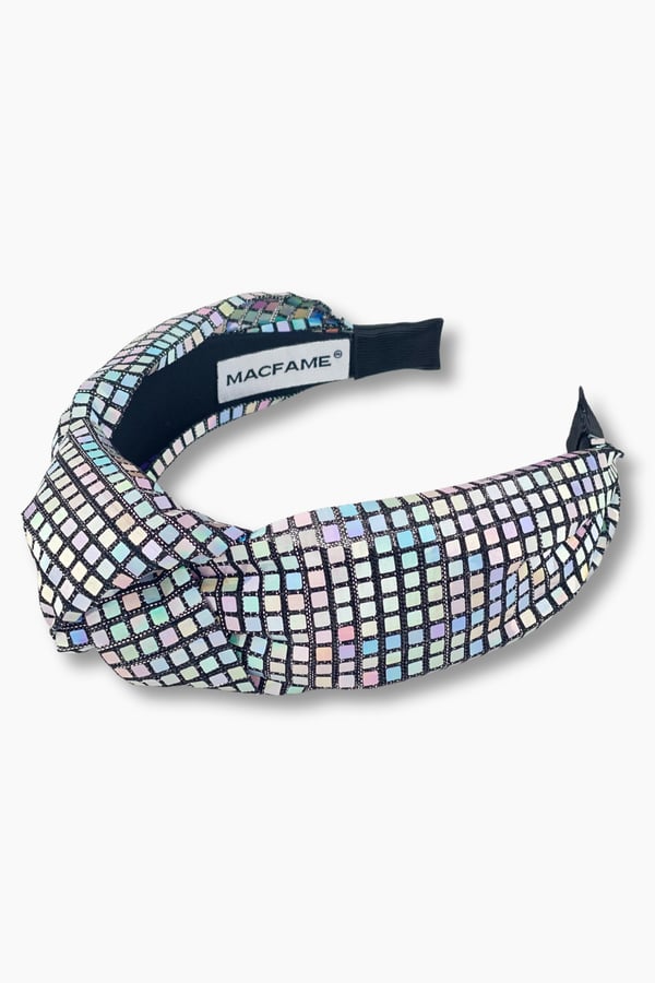 Hologram Square Sequin Headband