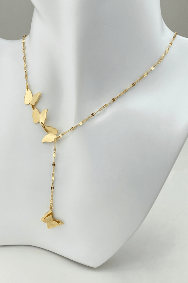 Butterfly Pendant Gold