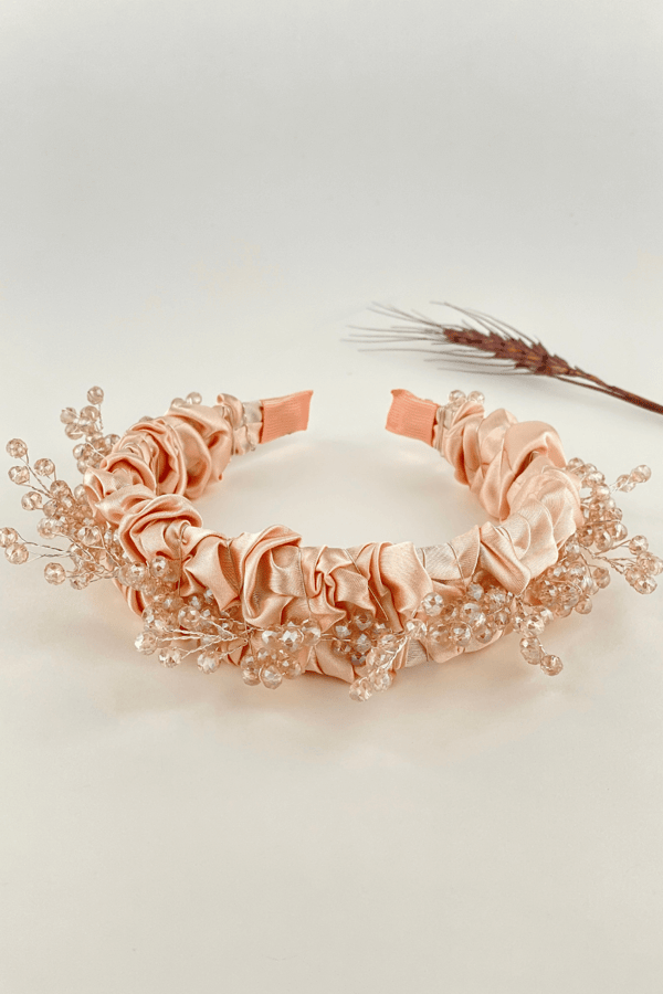 Crystal Embellished Headband for Women