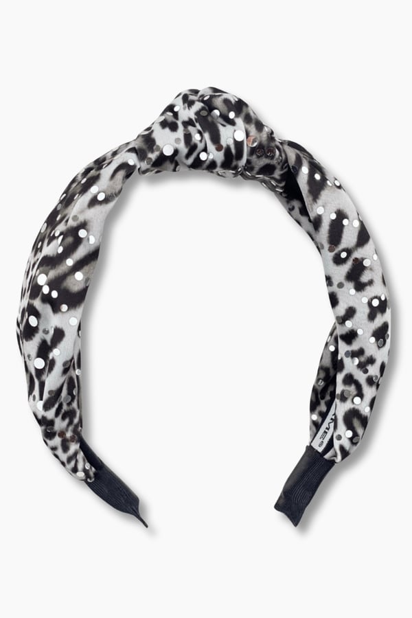 Leopard Print Knotted Women Headband
