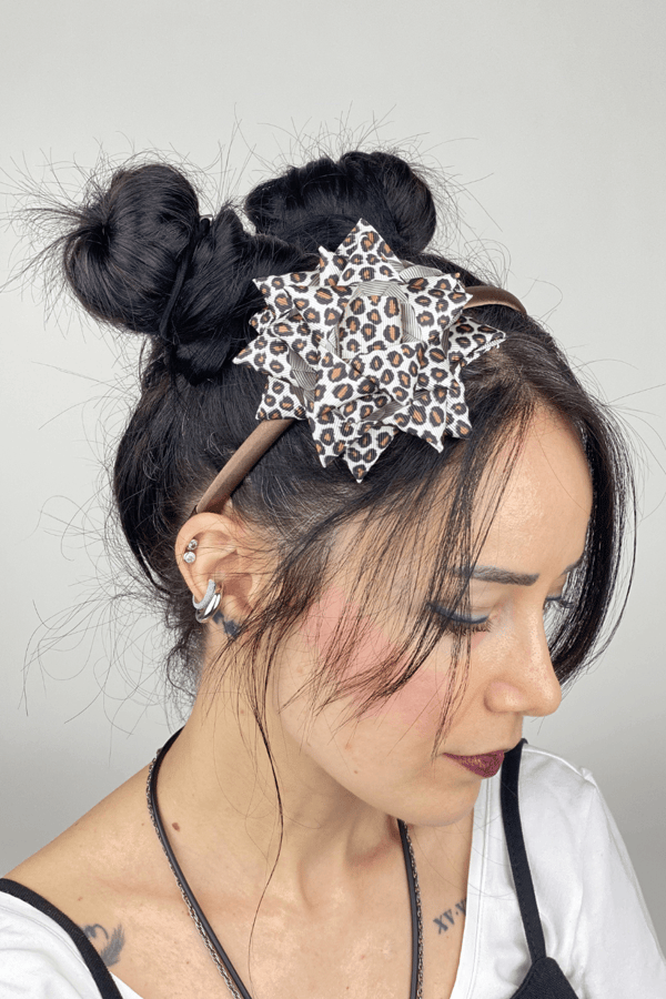 Leopard Print Thin Headband