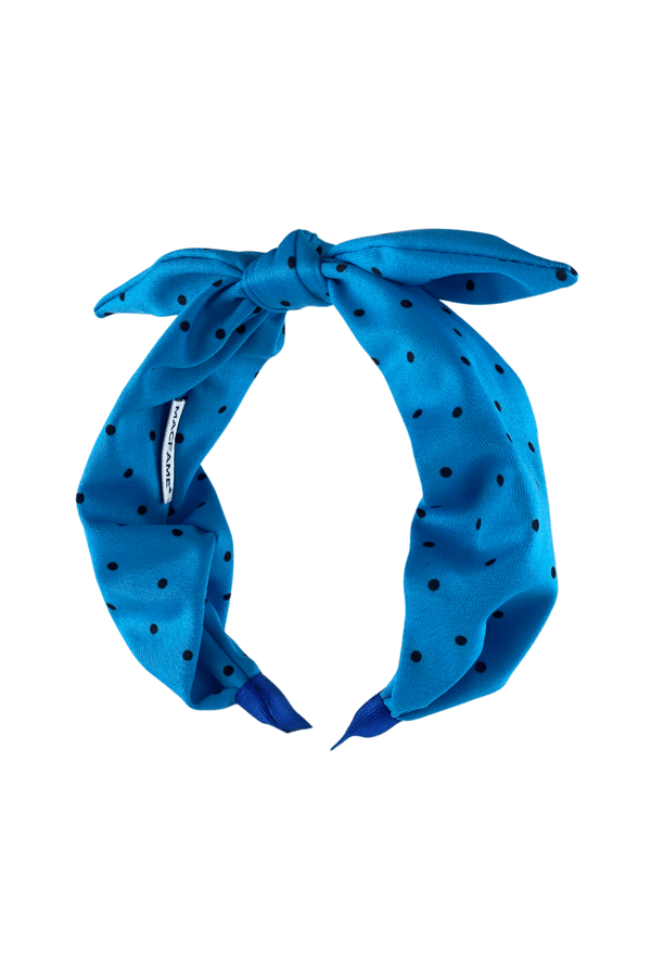 Blue Bow Tie Headband Pattern