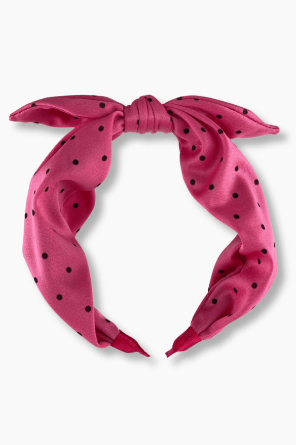 Pink Bow Tie Headband Pattern