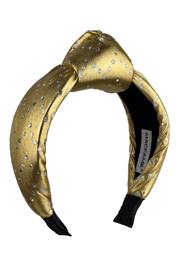 Shimmer Padded Headband Gold