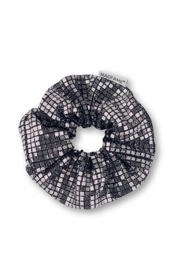 Gray Scrunchie