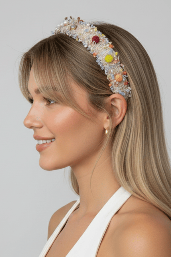 Colorful Beaded Headband