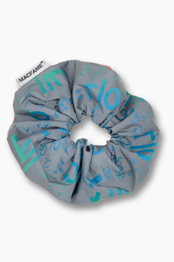 Refkeltörlü Scrunchie Lastik Toka Renkli