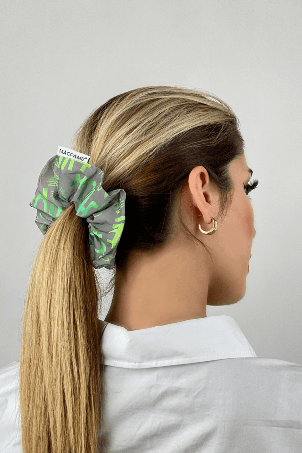 Renkli Scrunchie Lastik Toka