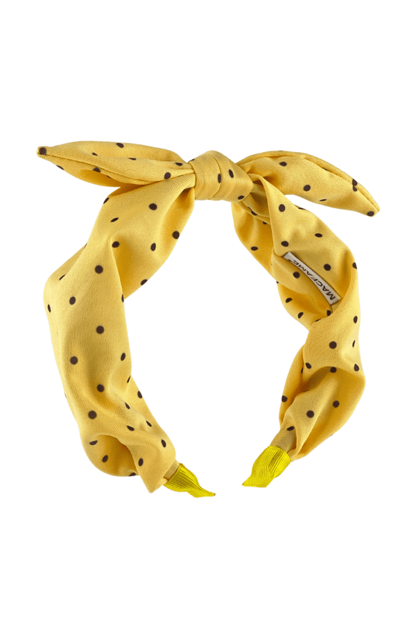 Yellow Bow Tie Headband Pattern