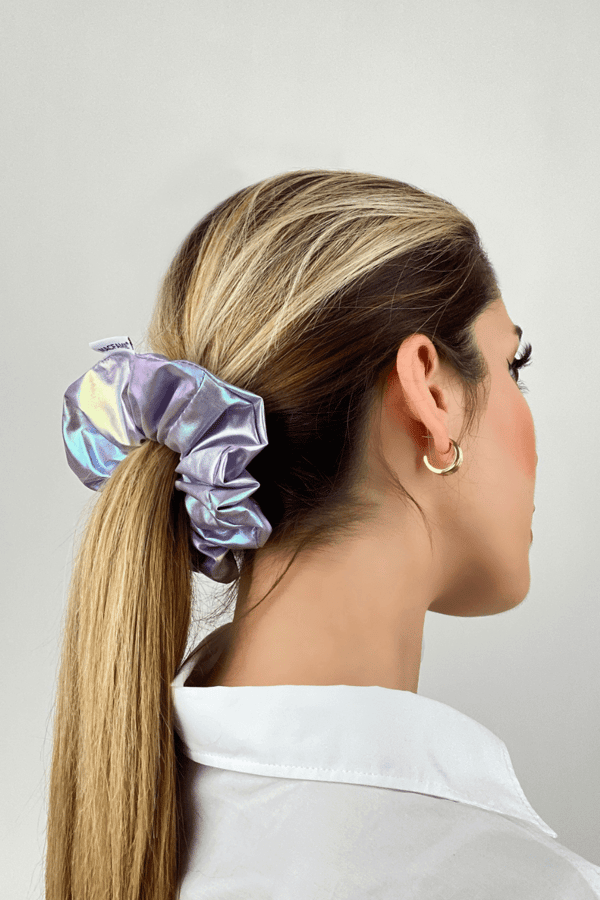Waterproof Scrunchie Lilac-Orange
