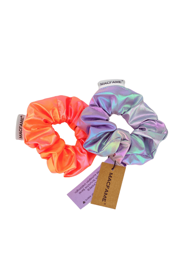 Waterproof Scrunchie Lilac-Orange
