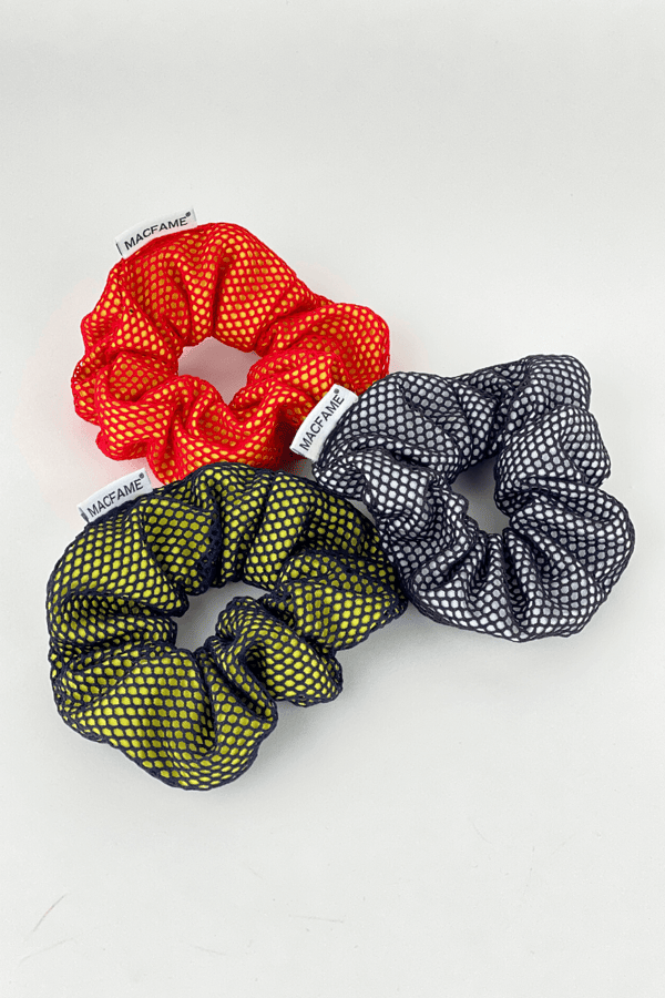 Scrunchie Yellow-Red