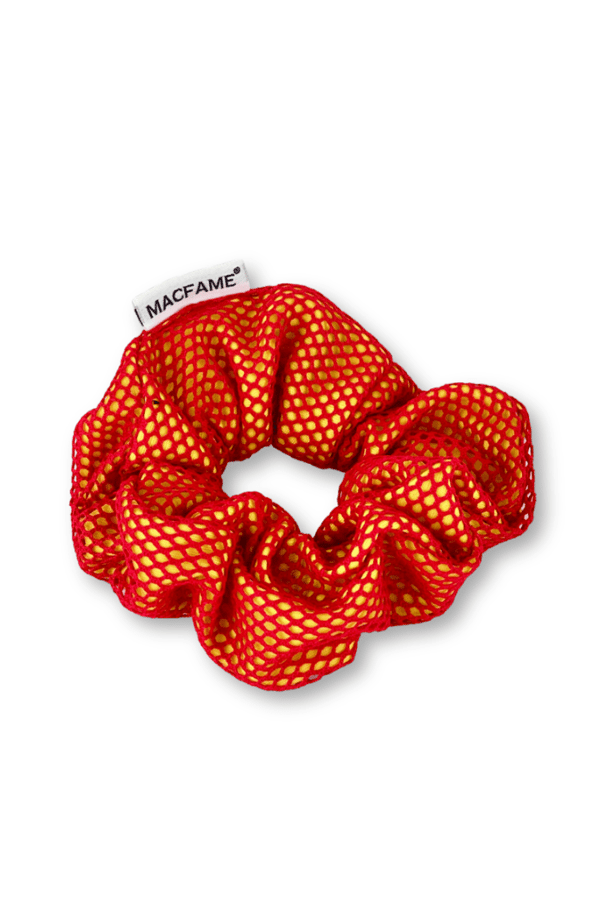 Scrunchie Yellow-Red
