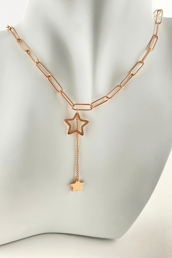 Star Necklace Bronze