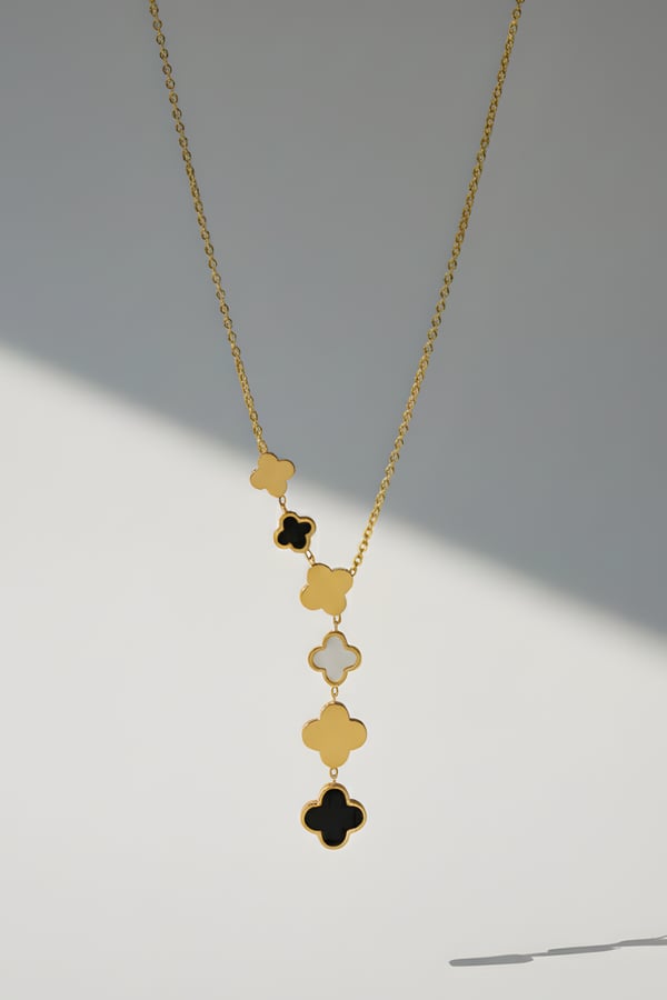Gold Clover Necklace