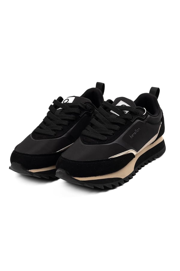 Benetton Kadın İthal Sneaker | SİYAH