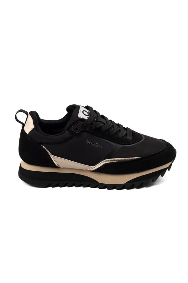 Benetton Kadın İthal Sneaker | SİYAH