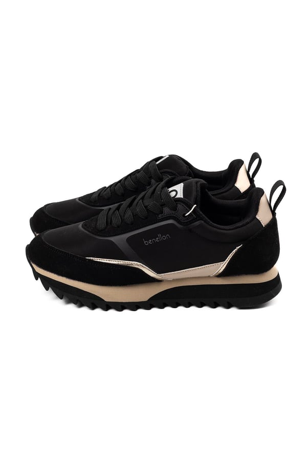 Benetton Kadın İthal Sneaker | SİYAH