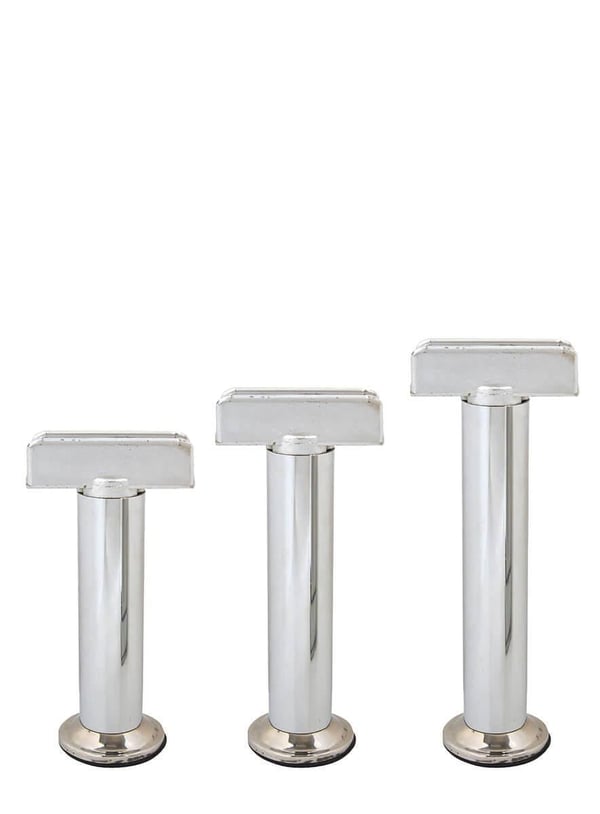 12cm Ø32mm U Geçme Ayarlı 18mm Sunta İçin Metal Baza Ayağı Teknobutik.com'da