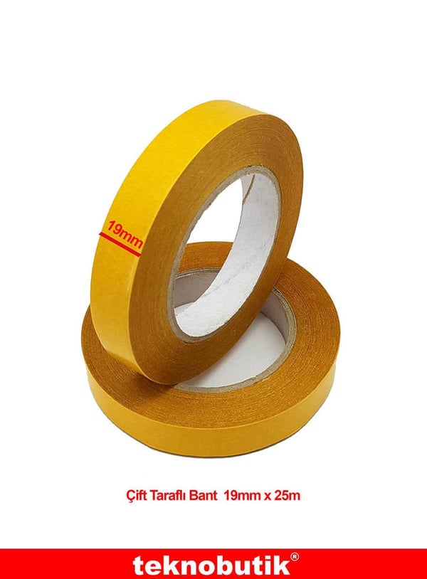 19x25 Çift Taraflı Bant Teknobutik.com'da