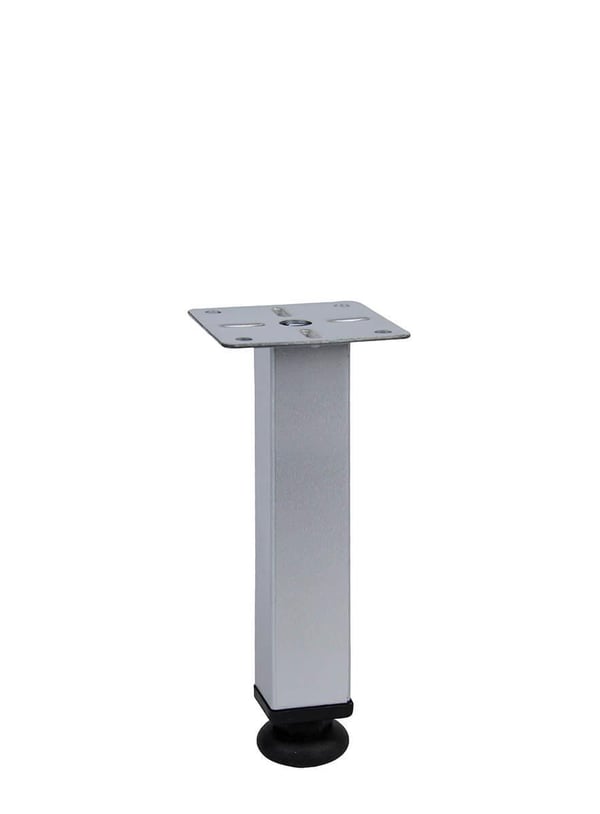 25cm 25mm x 25mm Plastik Pingolu Kare Demir Baza Ayağı Teknobutik.com'da