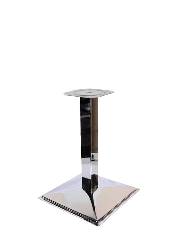 41cm 80cmx80mm Kare Piramit Taban Ahşap Sehpa-Masa Ayağı Teknobutik.com'da