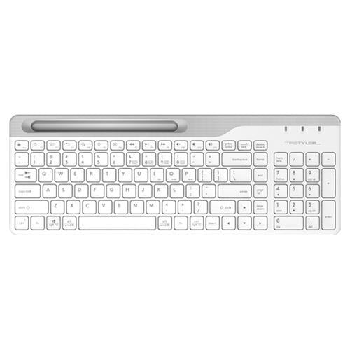 A4 Tech FBK25 Beyaz Bluetooth+2.4G Nano FN-Multimedya Teknobutik.com'da