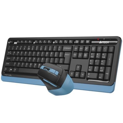 A4 Tech FG1035 2.4G MAVİ Q FN-MM Klavye Mouse Set Teknobutik.com'da