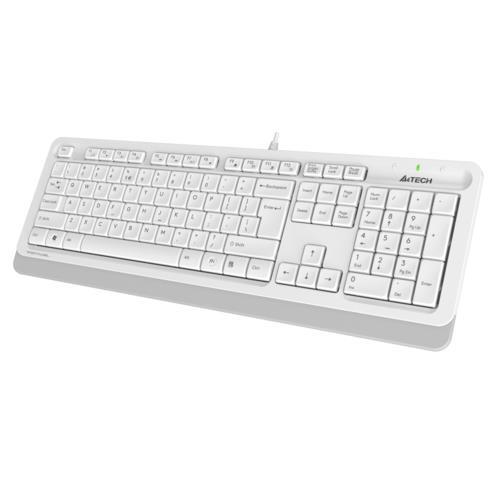 A4 Tech FK10 Q Kablolu MM Klavye Beyaz USB Teknobutik.com'da