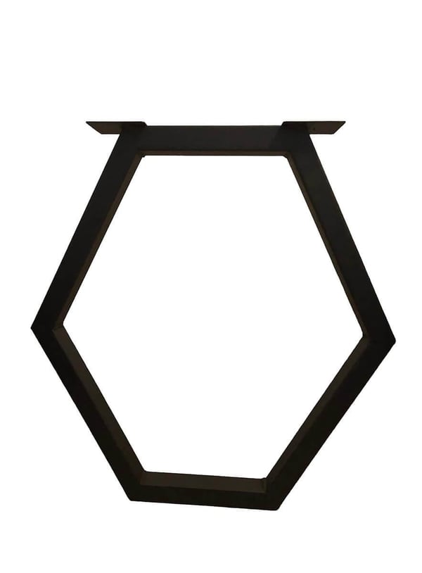 71cm 60mm x 40mm Altıgen Model Kütük Masa Ayağı Teknobutik.com'da